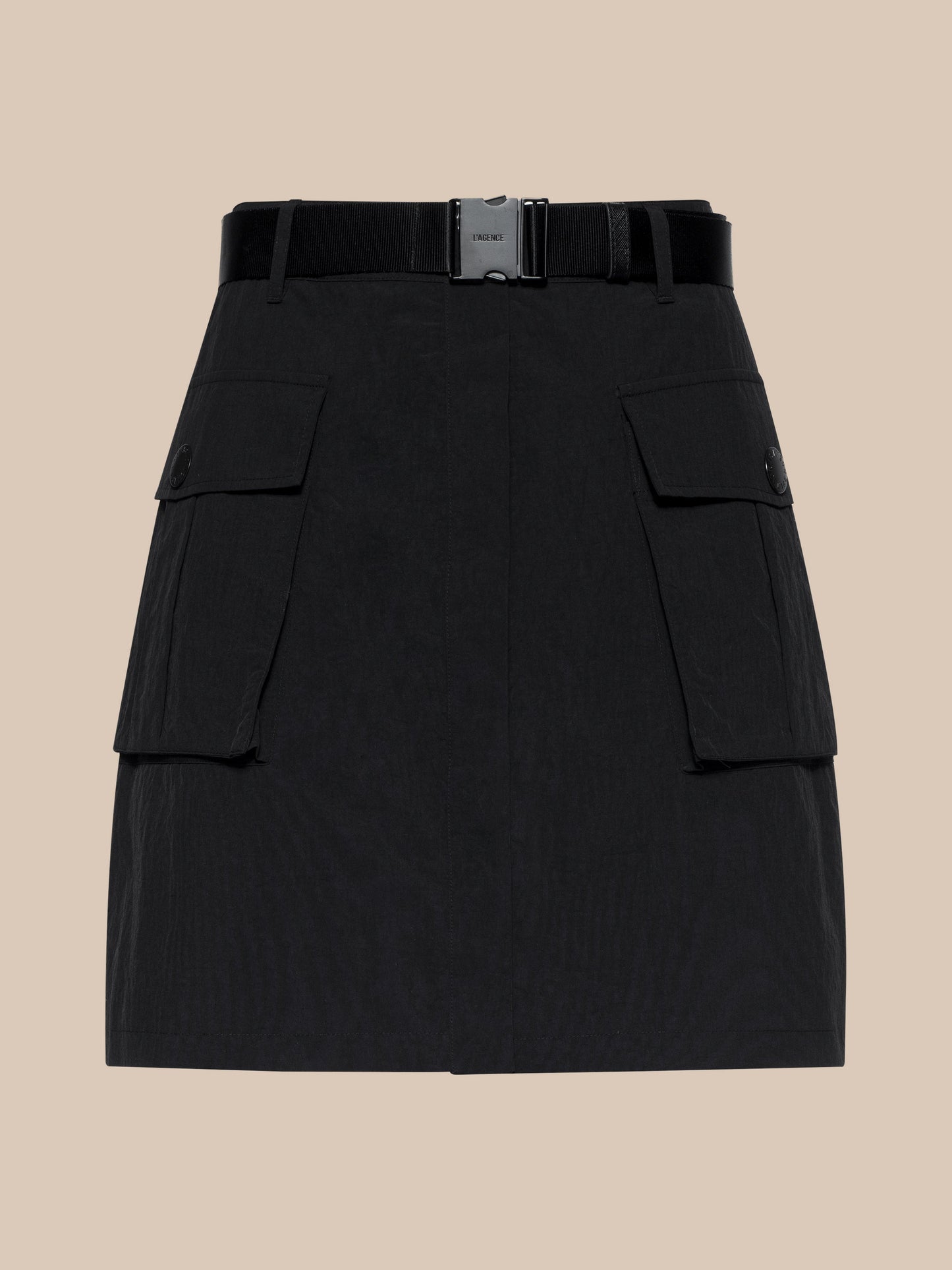 Norene Nylon Mini Skirt