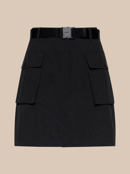Norene Nylon Mini Skirt