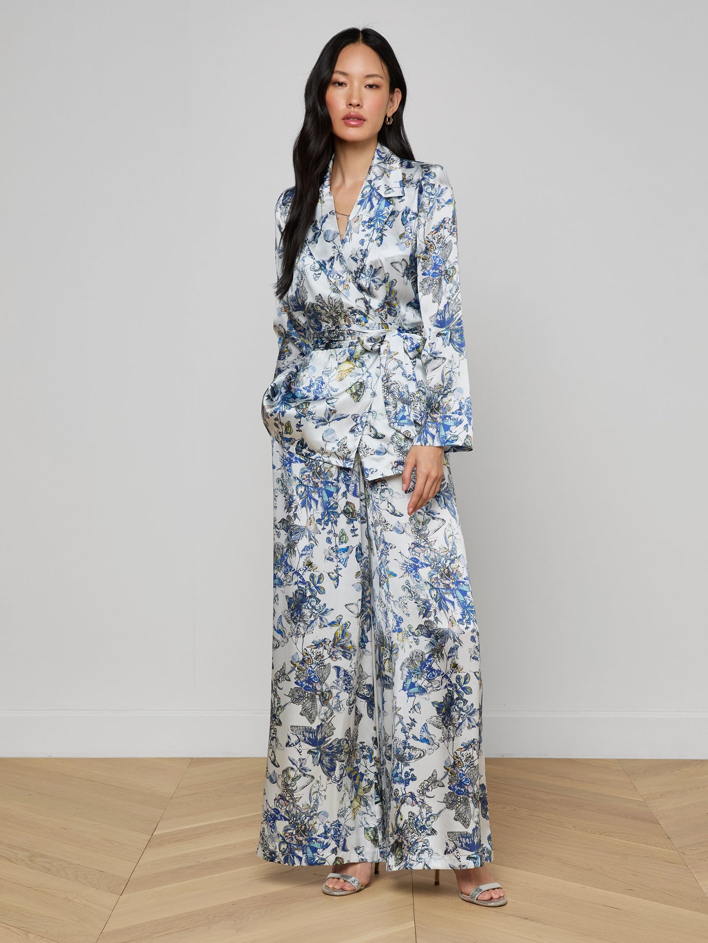 Ciara Silk Robe Top
