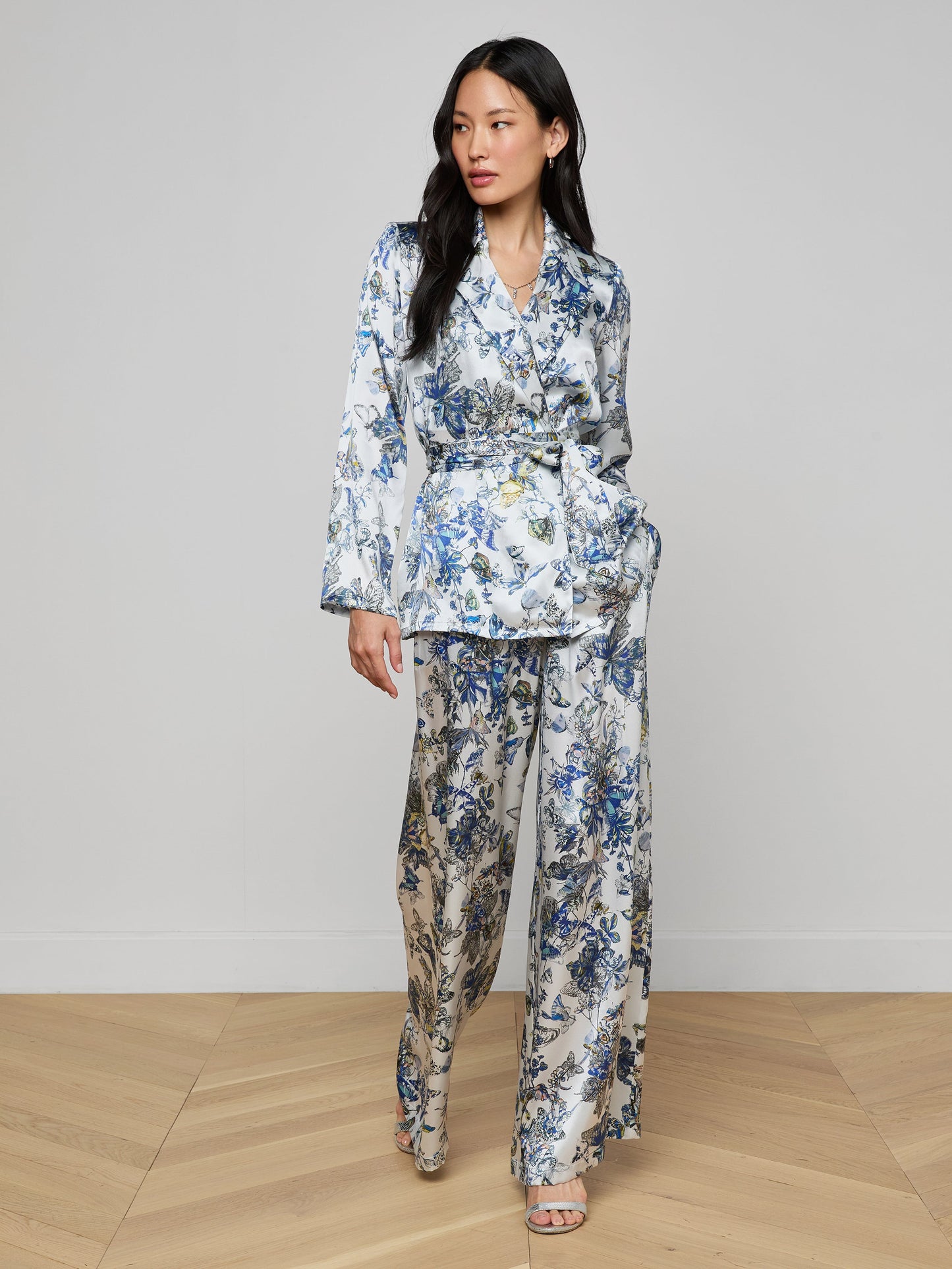 Ciara Silk Robe Top