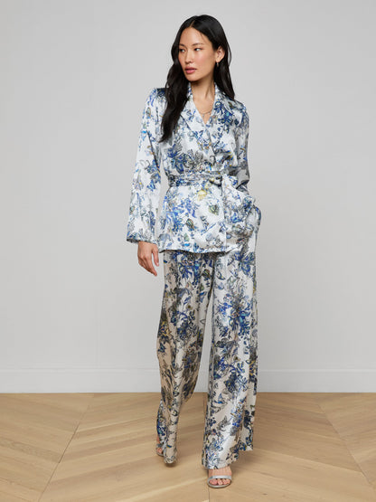 Ciara Silk Robe Top