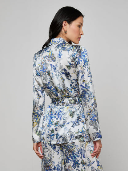 Ciara Silk Robe Top