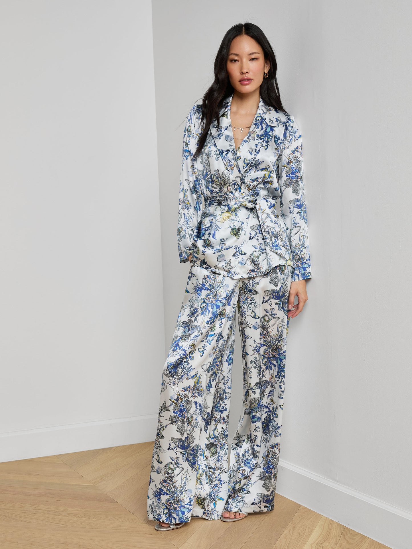 Ciara Silk Robe Top