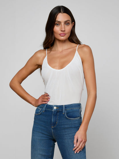 Gelina Ruched Bodysuit