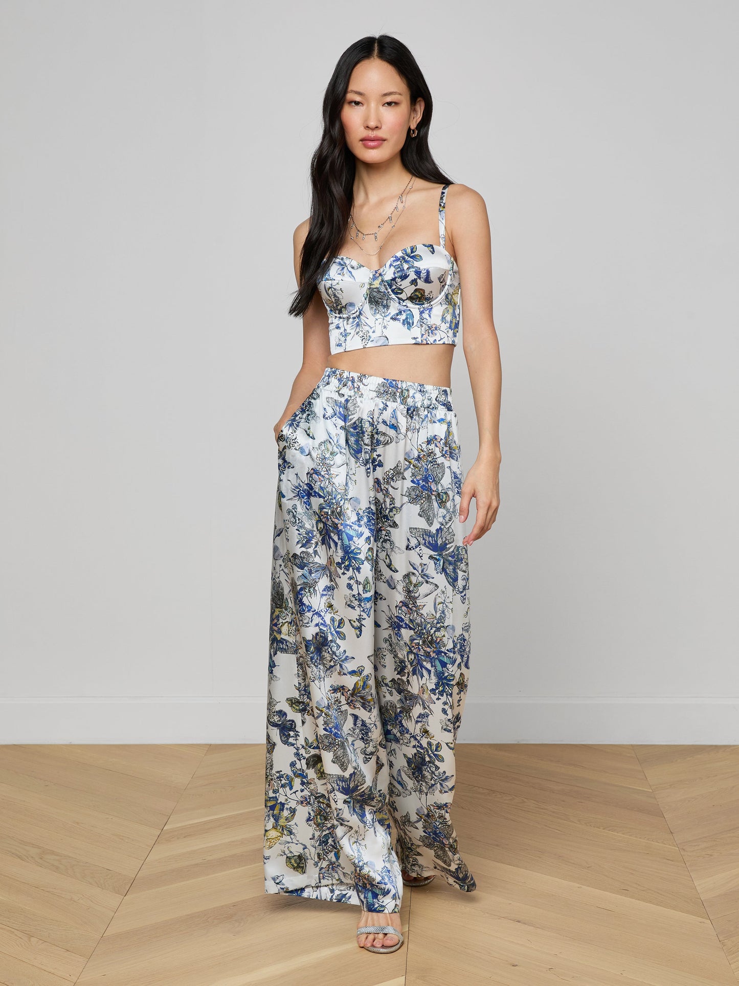 Sonya Silk Bustier