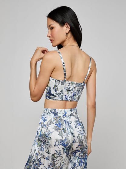 Sonya Silk Bustier