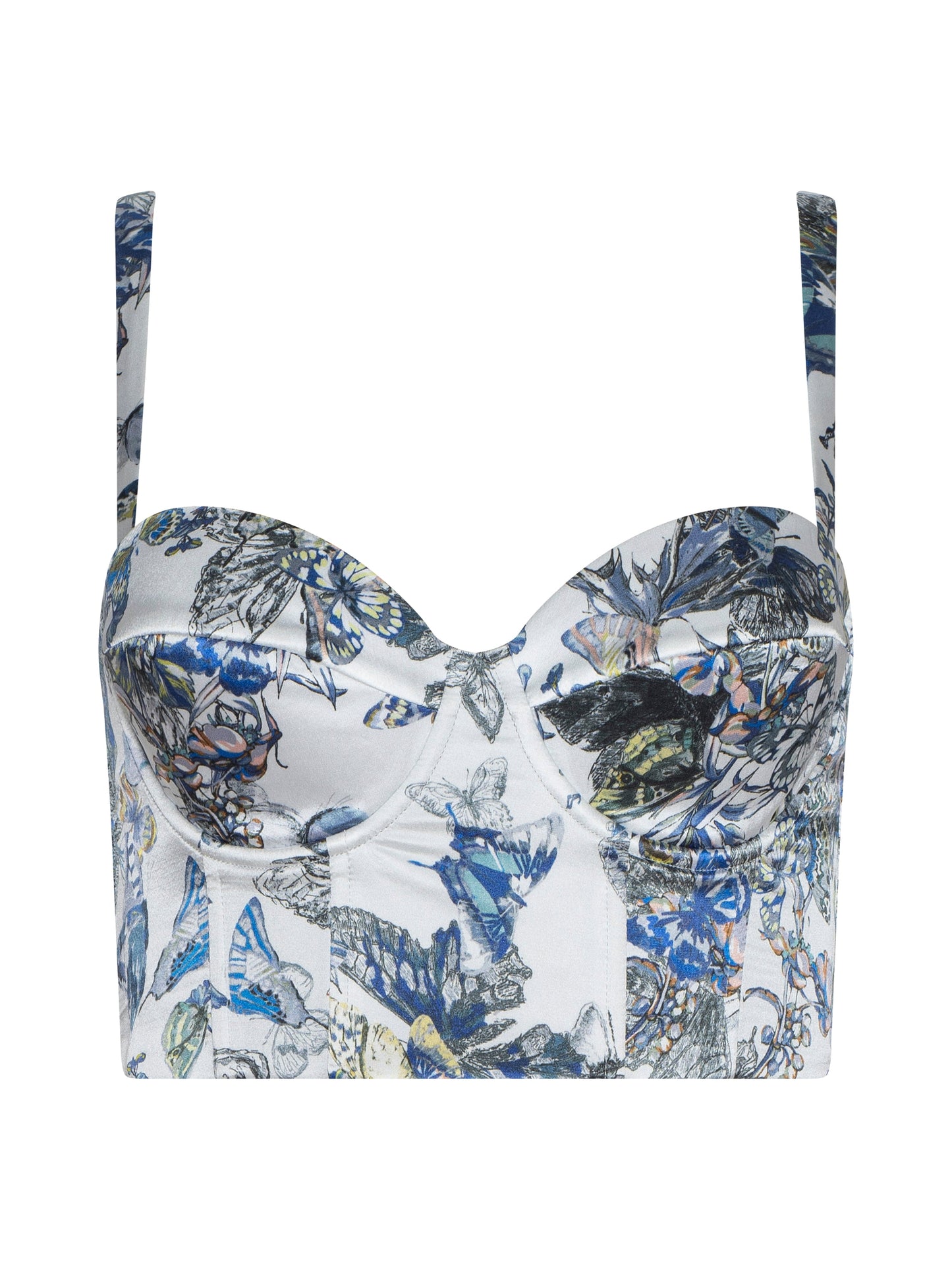 Sonya Silk Bustier