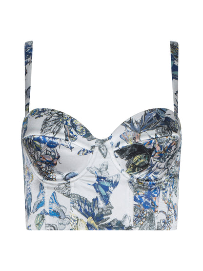 Sonya Silk Bustier