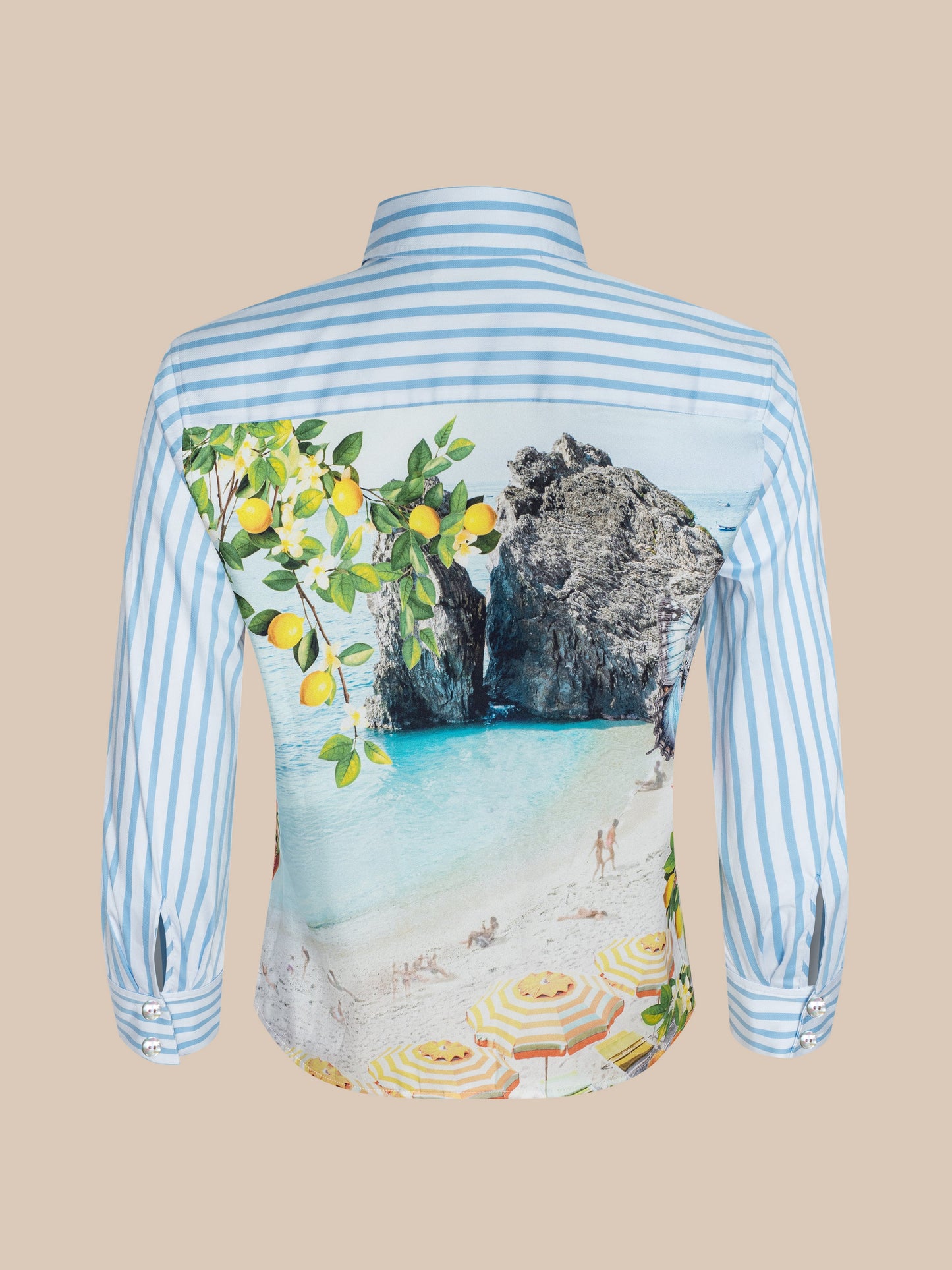 Fawn Beach Print Shirt