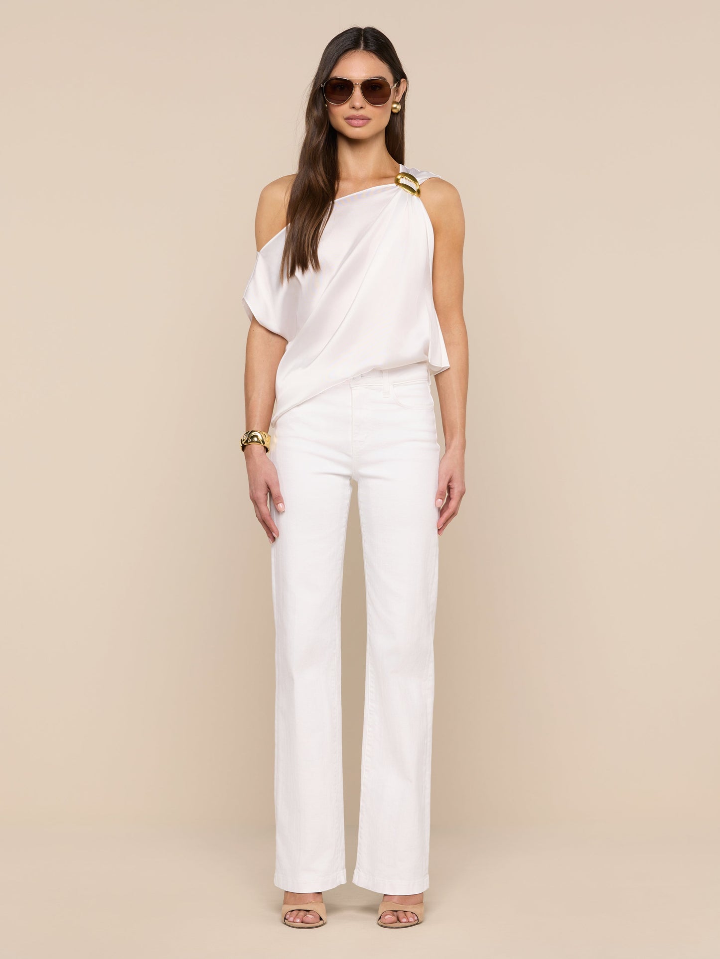 Driselle Scarf Top