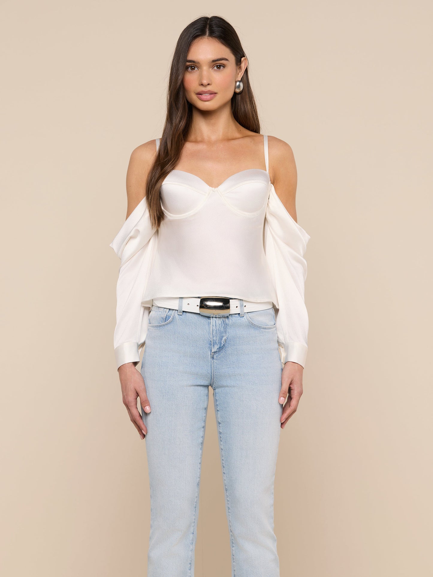 Saya Satin Top