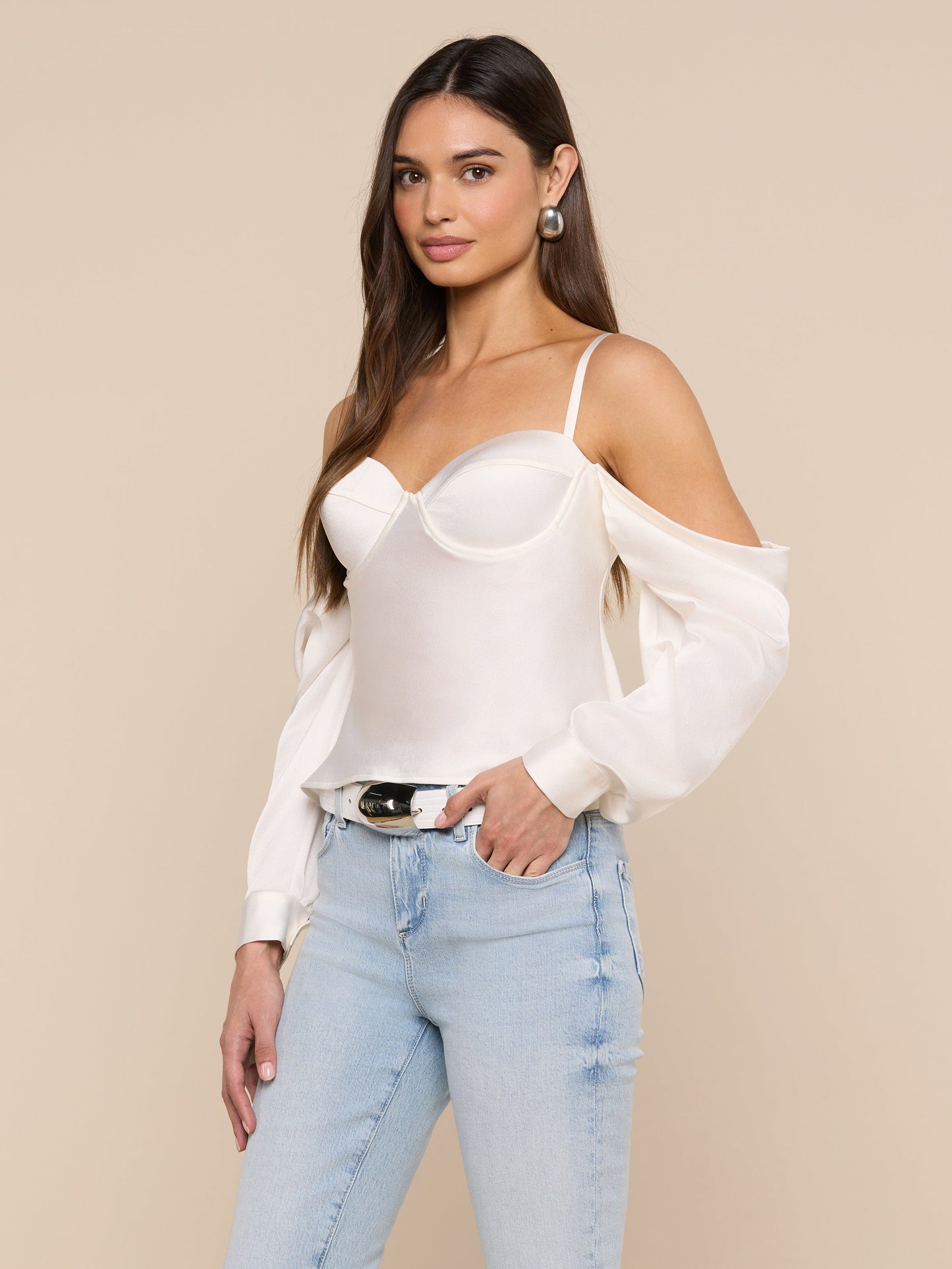 Saya Satin Top
