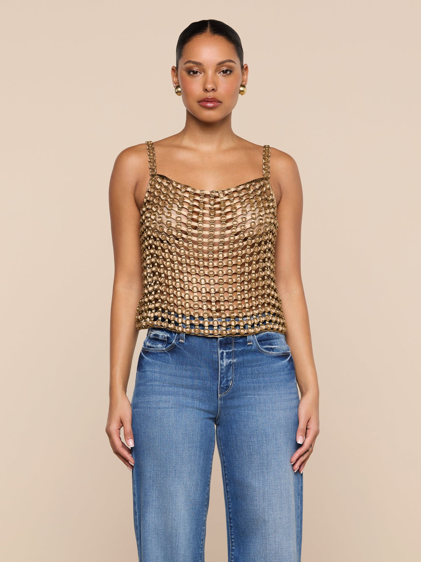 Joanette Embellished Tank