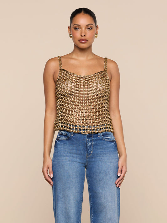 Joanette Embellished Tank