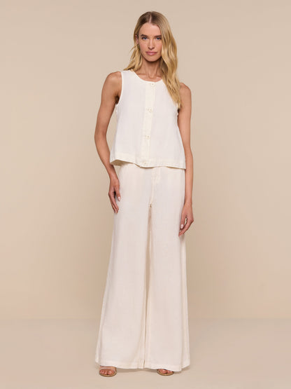 Foster Linen Top