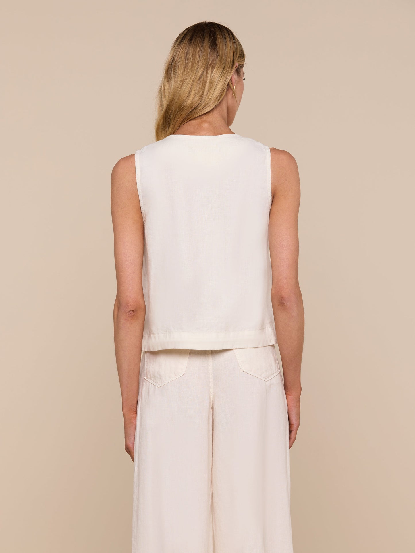 Foster Linen Top