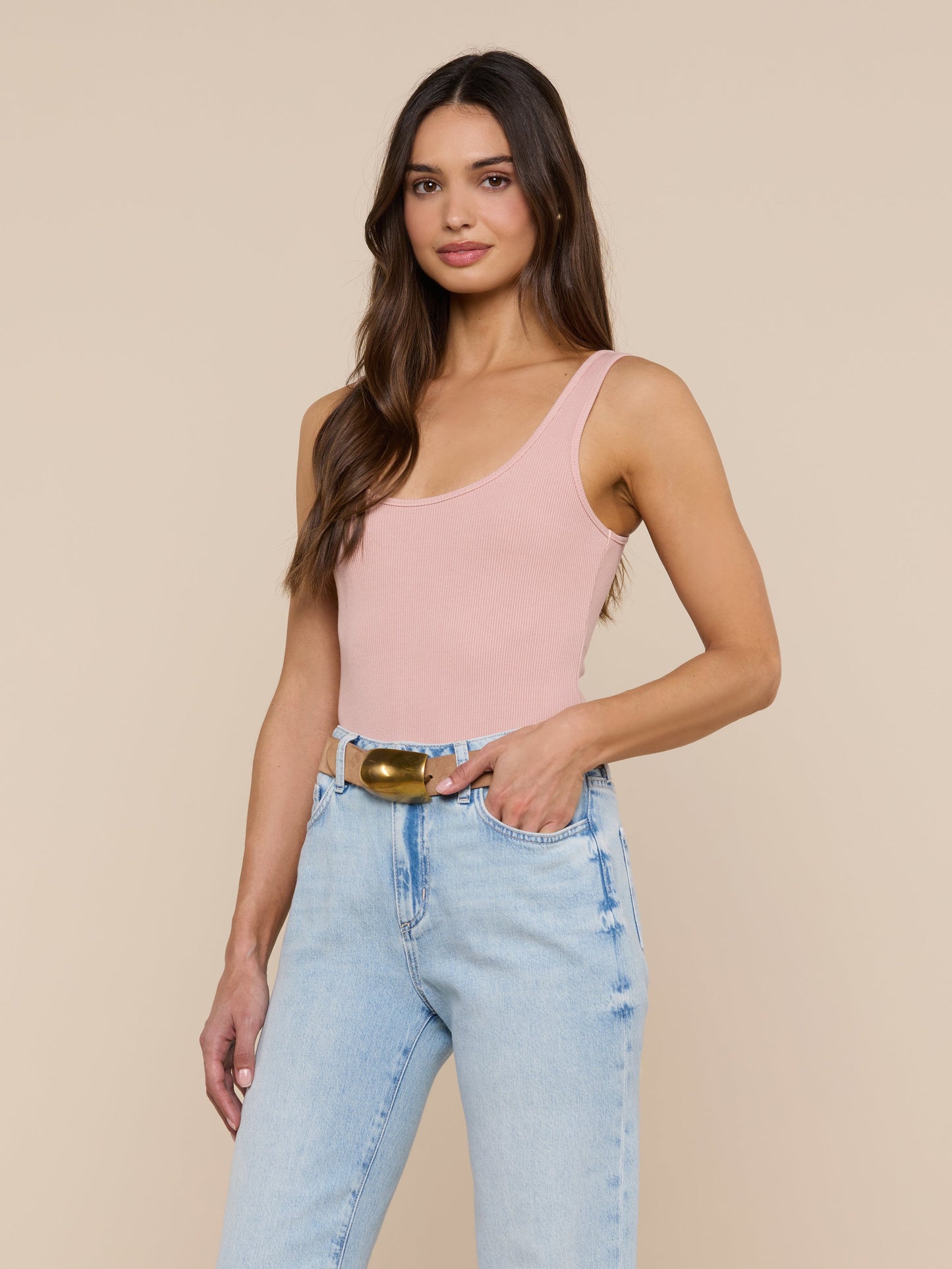 Nica Scoopneck Bodysuit