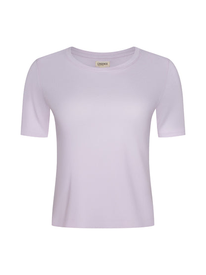 Stormy Cropped Cotton Tee