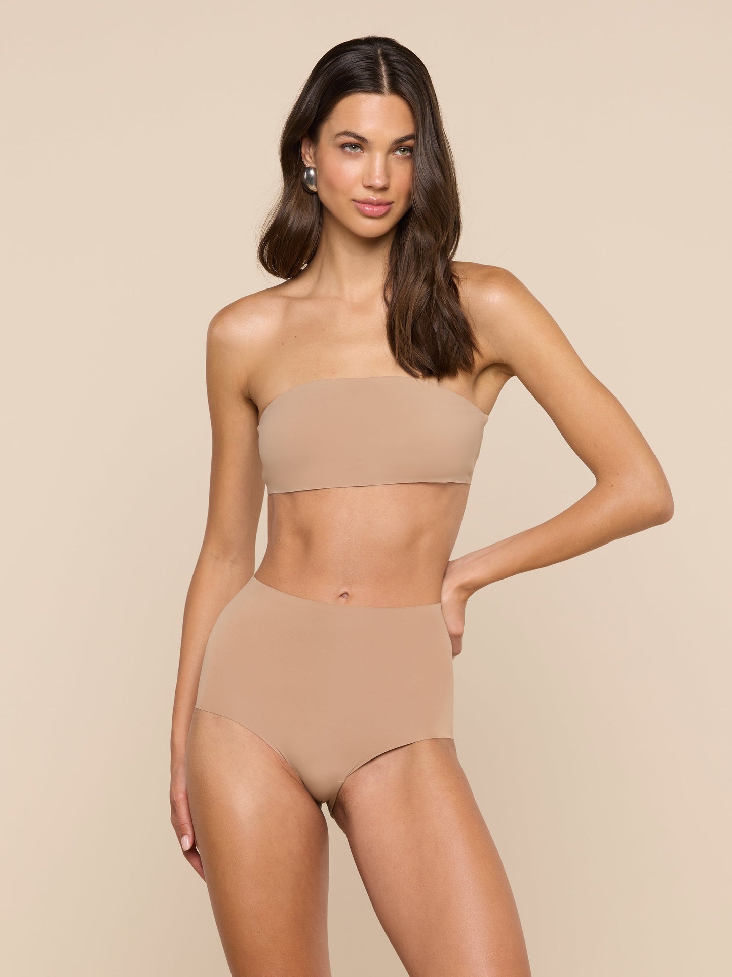 Mietta Knit Bandeau Top