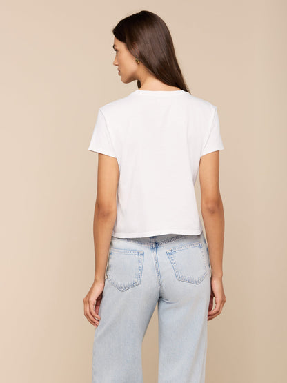 Aileen Cotton Crewneck Tee