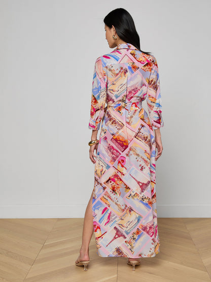 Cameron Silk Shirt Dress