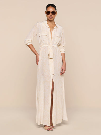 Cameron Silk Shirt Dress
