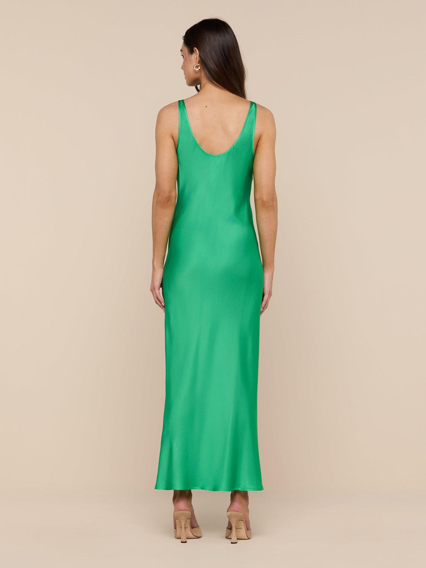 Akiya Satin Maxi Dress