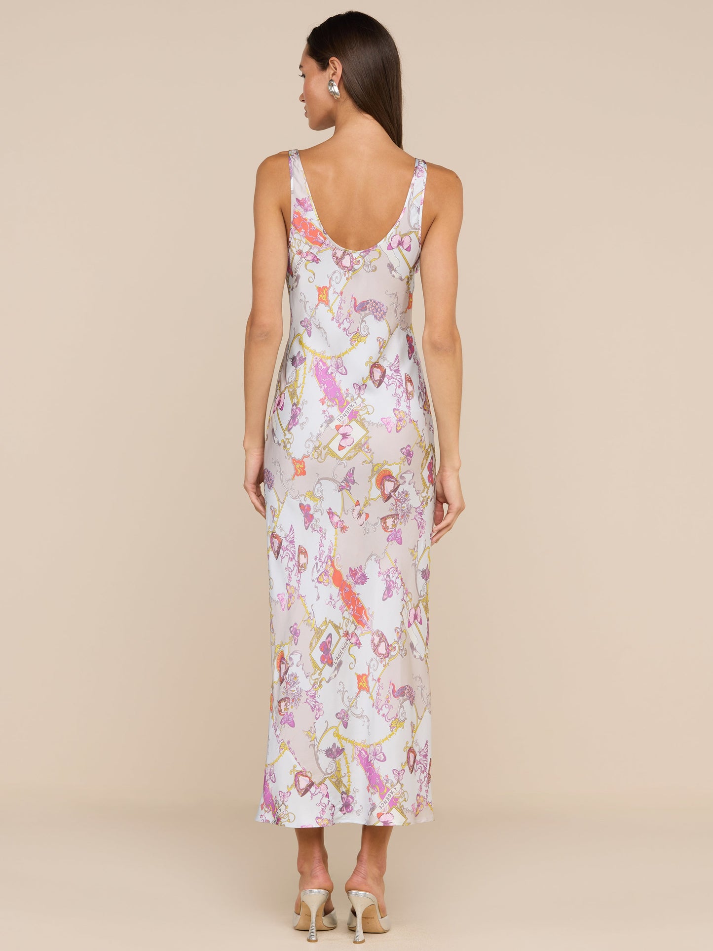 Akiya Satin Maxi Dress