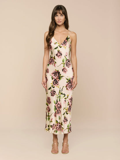 Seridie Silk Slip Dress