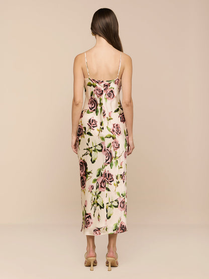 Seridie Silk Slip Dress