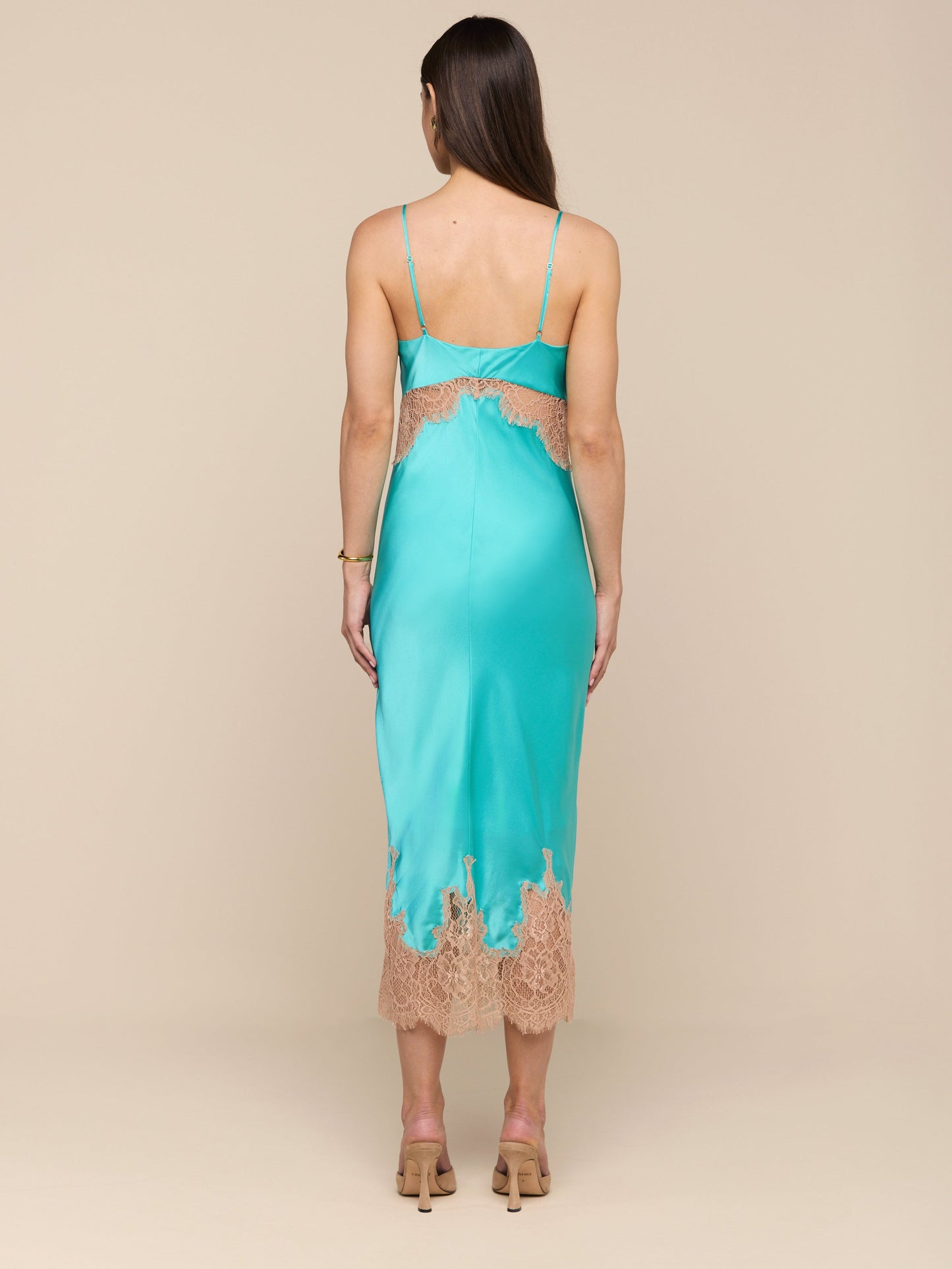 Scotly Silk Lace Dress