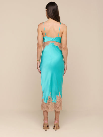 Scotly Silk Lace Dress