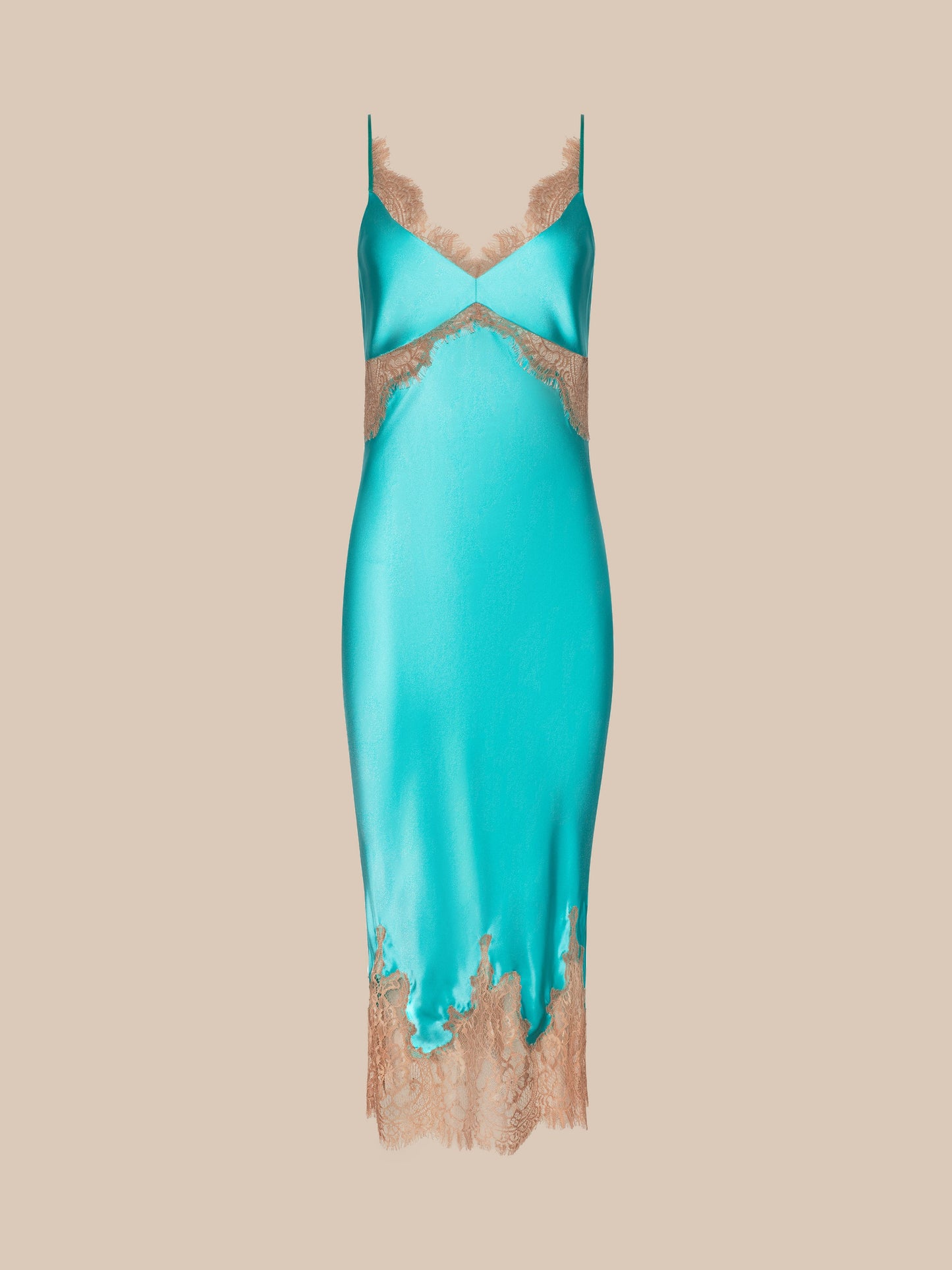 Scotly Silk Lace Dress