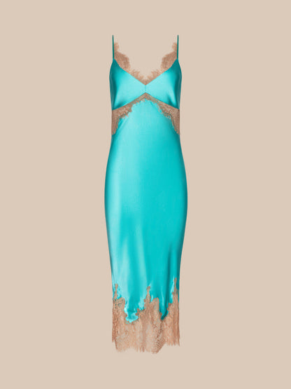 Scotly Silk Lace Dress