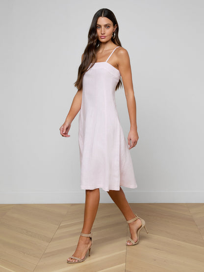 Mitzy Linen Midi Dress