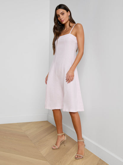 Mitzy Linen Midi Dress
