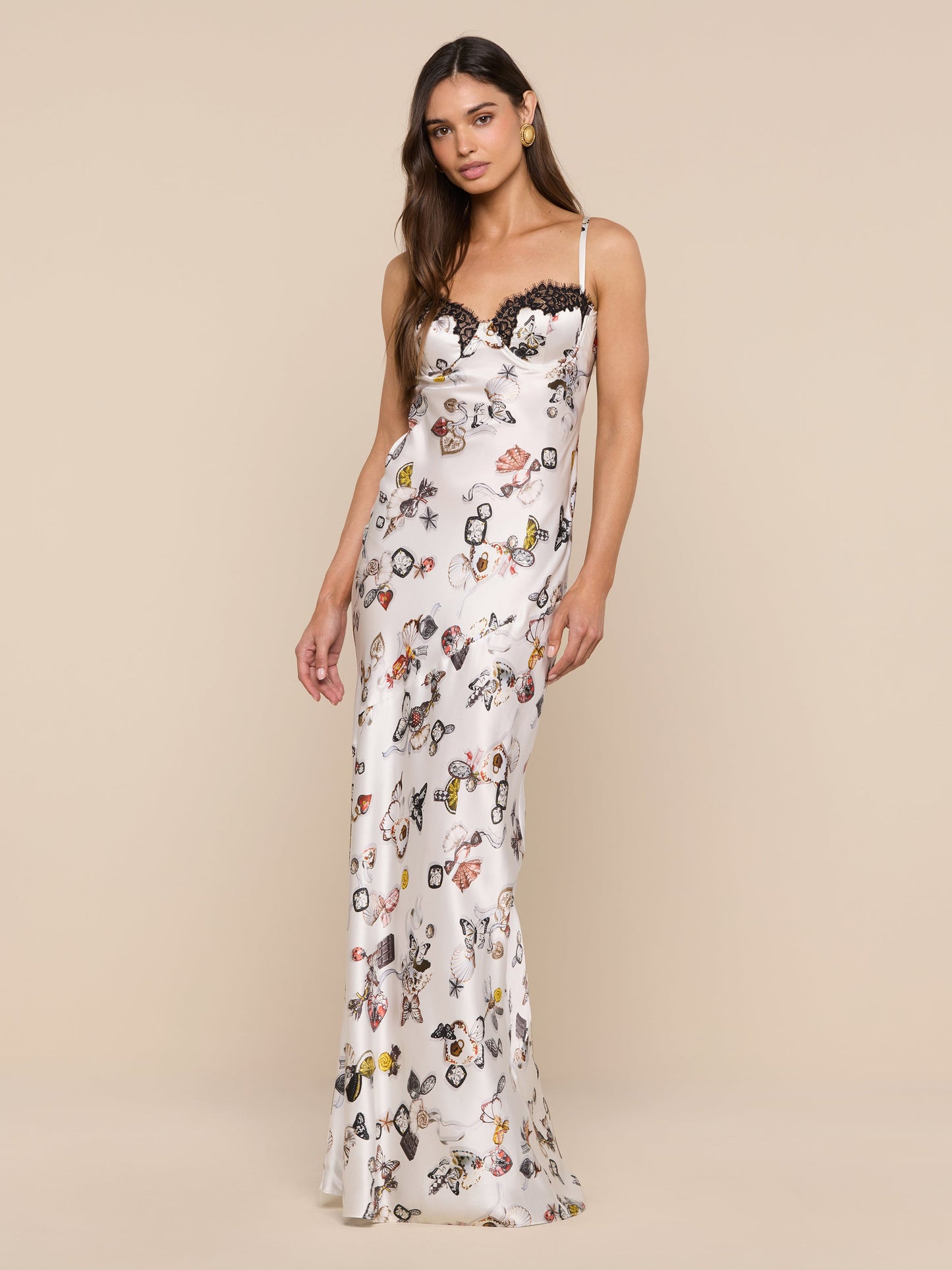 Sayla Silk Gown