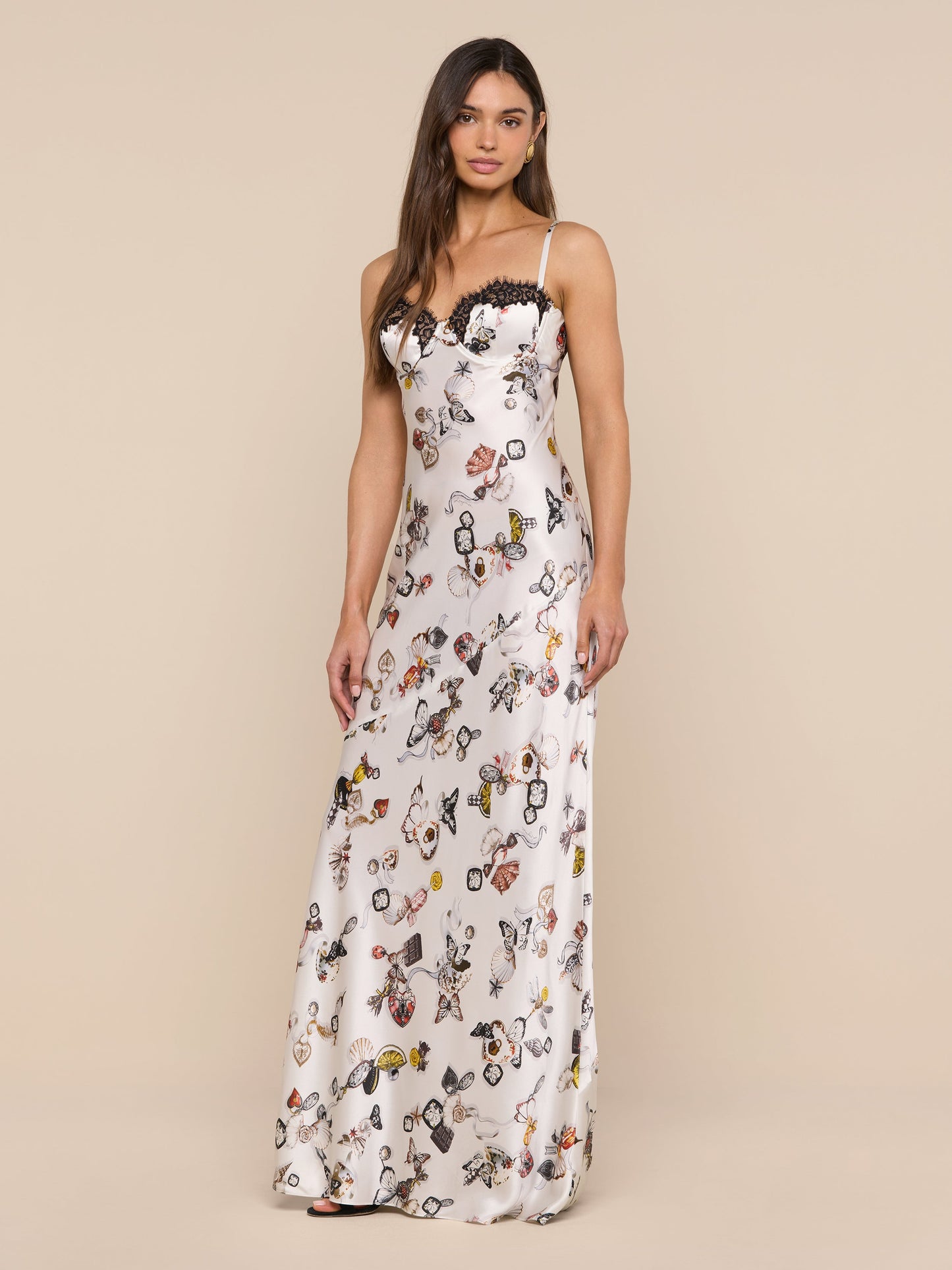 Sayla Silk Gown