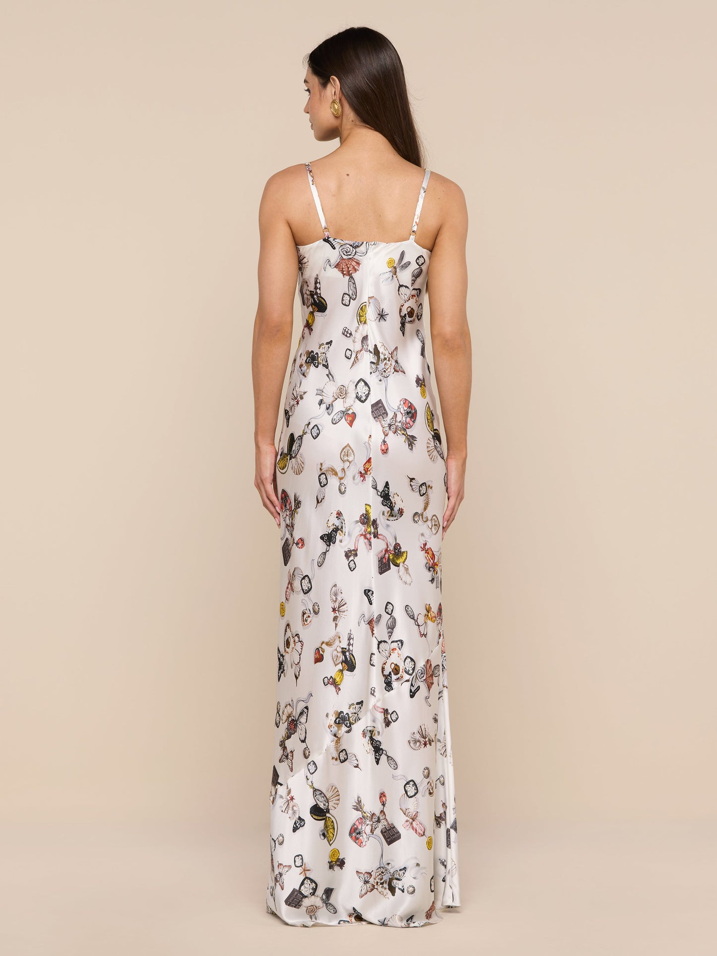 Sayla Silk Gown