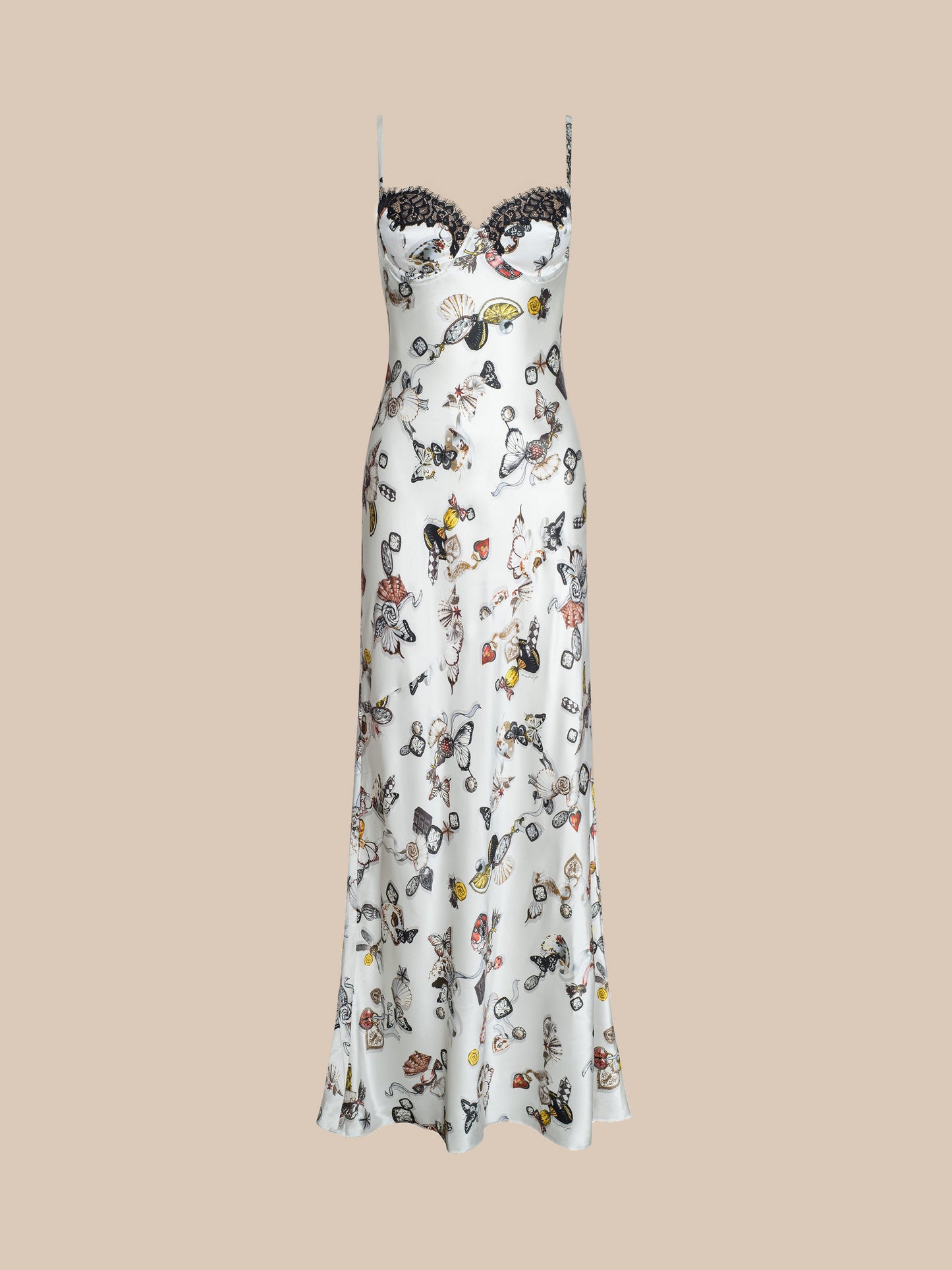 Sayla Silk Gown