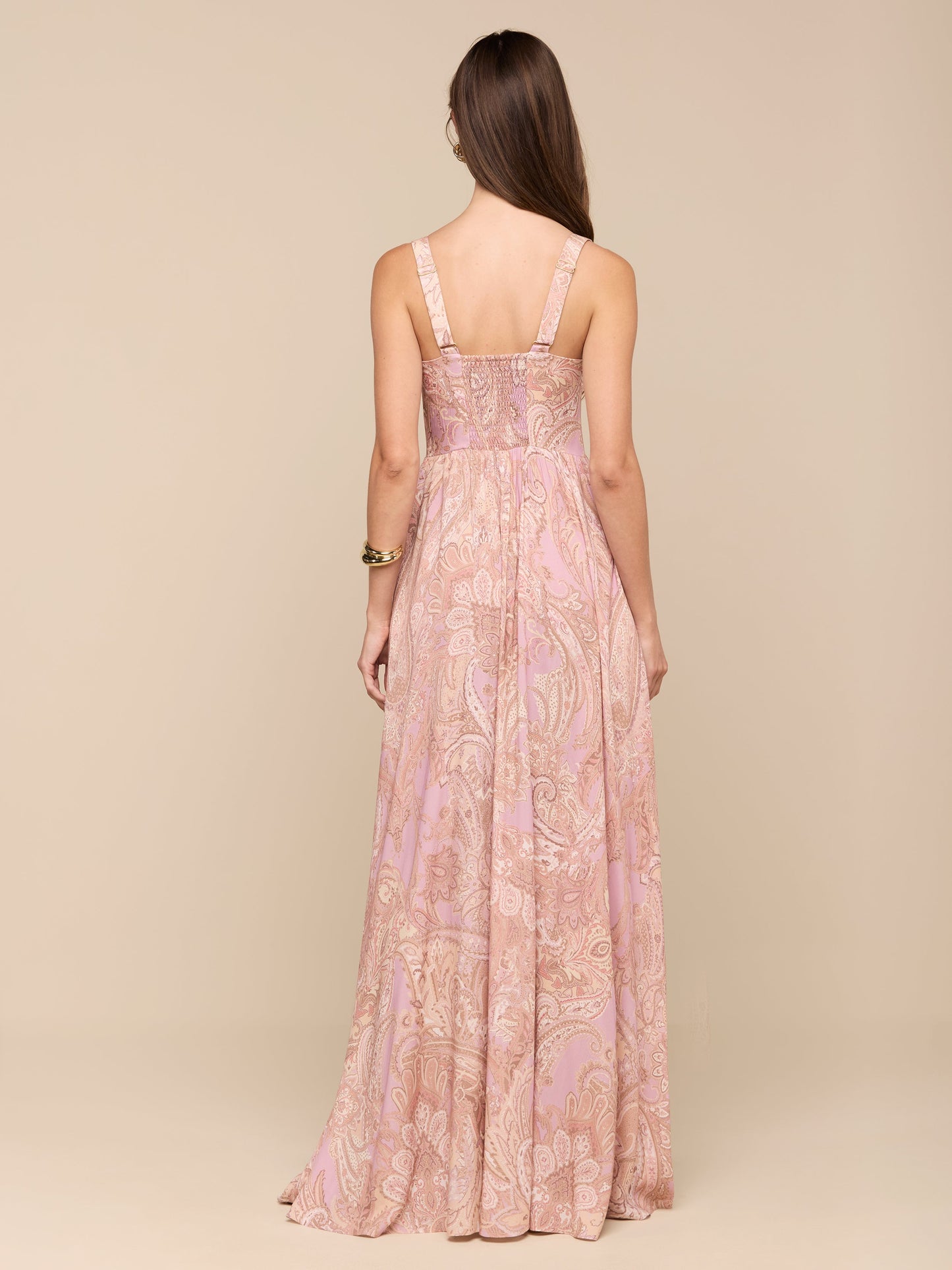 Rosette Maxi Dress