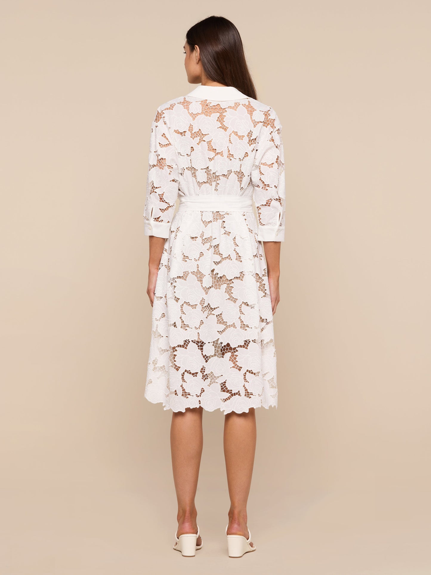 May Eyelet Shirt Dress