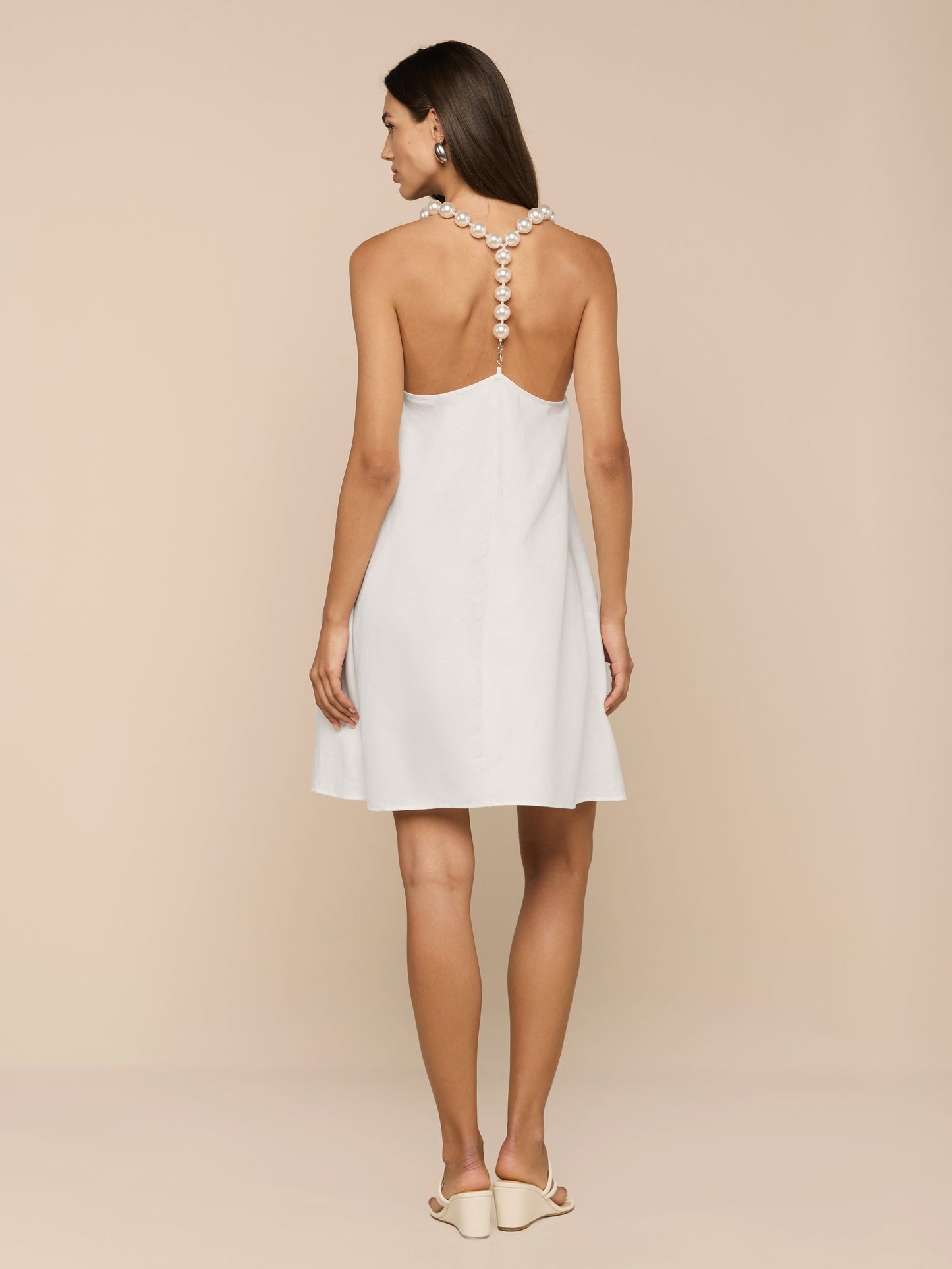 Amora Pearl Strap Dress