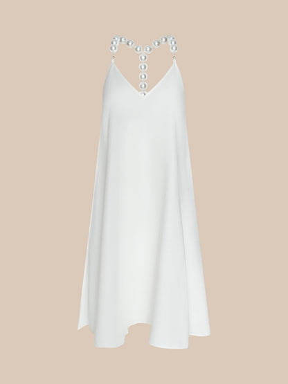 Amora Pearl Strap Dress
