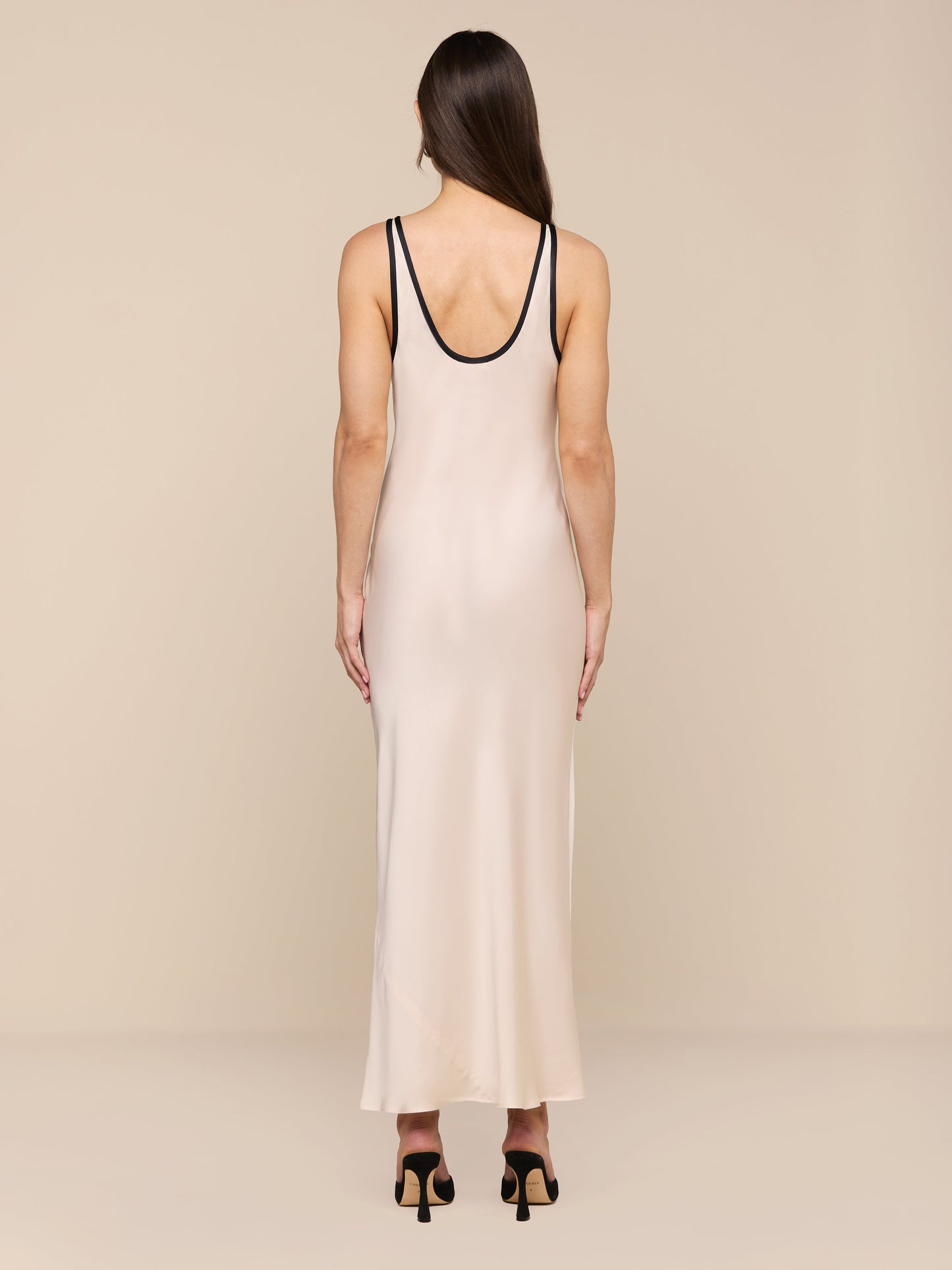 Akiya Satin Maxi Dress