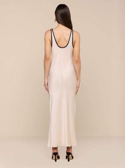Akiya Satin Maxi Dress