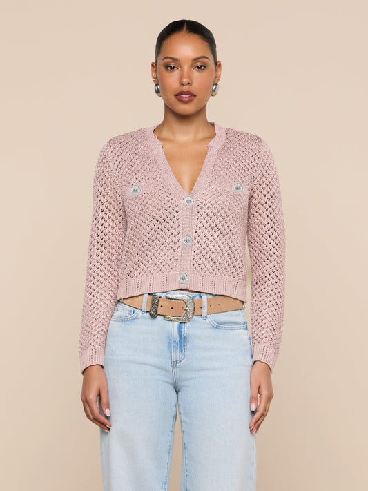 Blanca Sequin Cardigan