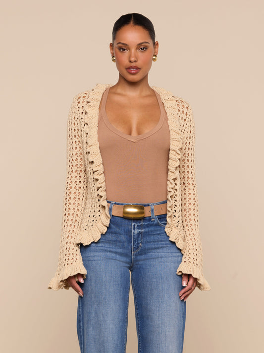 Solaris Crocheted Cardigan