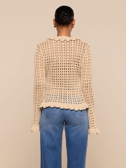 Solaris Crocheted Cardigan