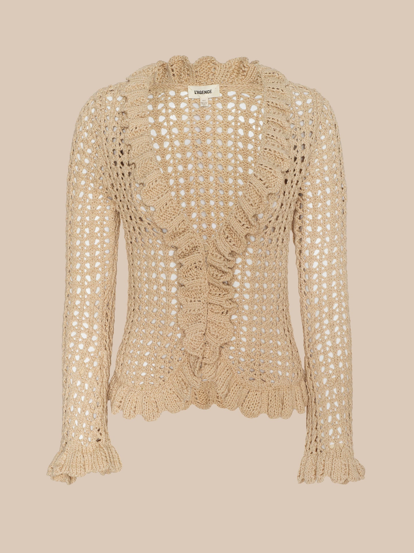 Solaris Crocheted Cardigan